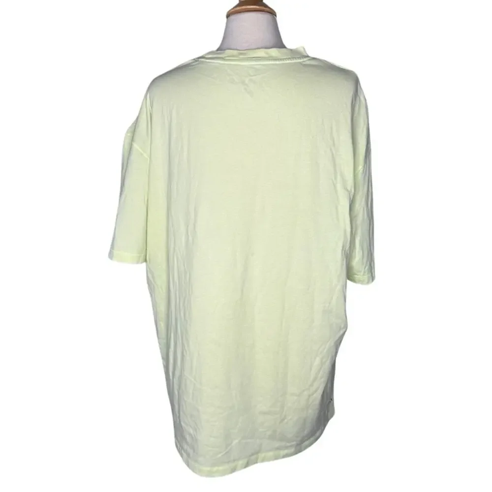 Nike Air Jordan Light Butter Yellow T-Shirt Pastel Athletic Casual Everyday